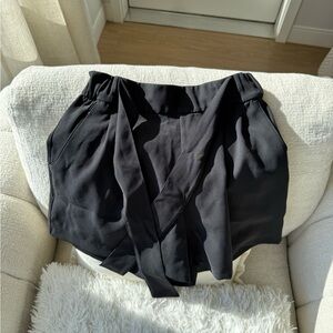 Lululemon Black Short with Tie Detail